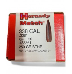 Palle Hornady Match Cal. 338  250GR