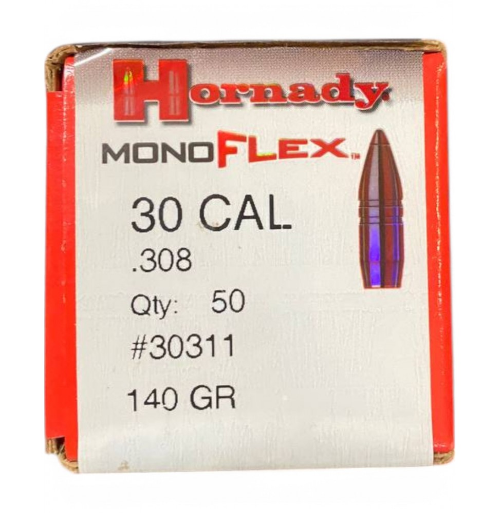 Palle Hornady MonoFlex cal. 30 140GR