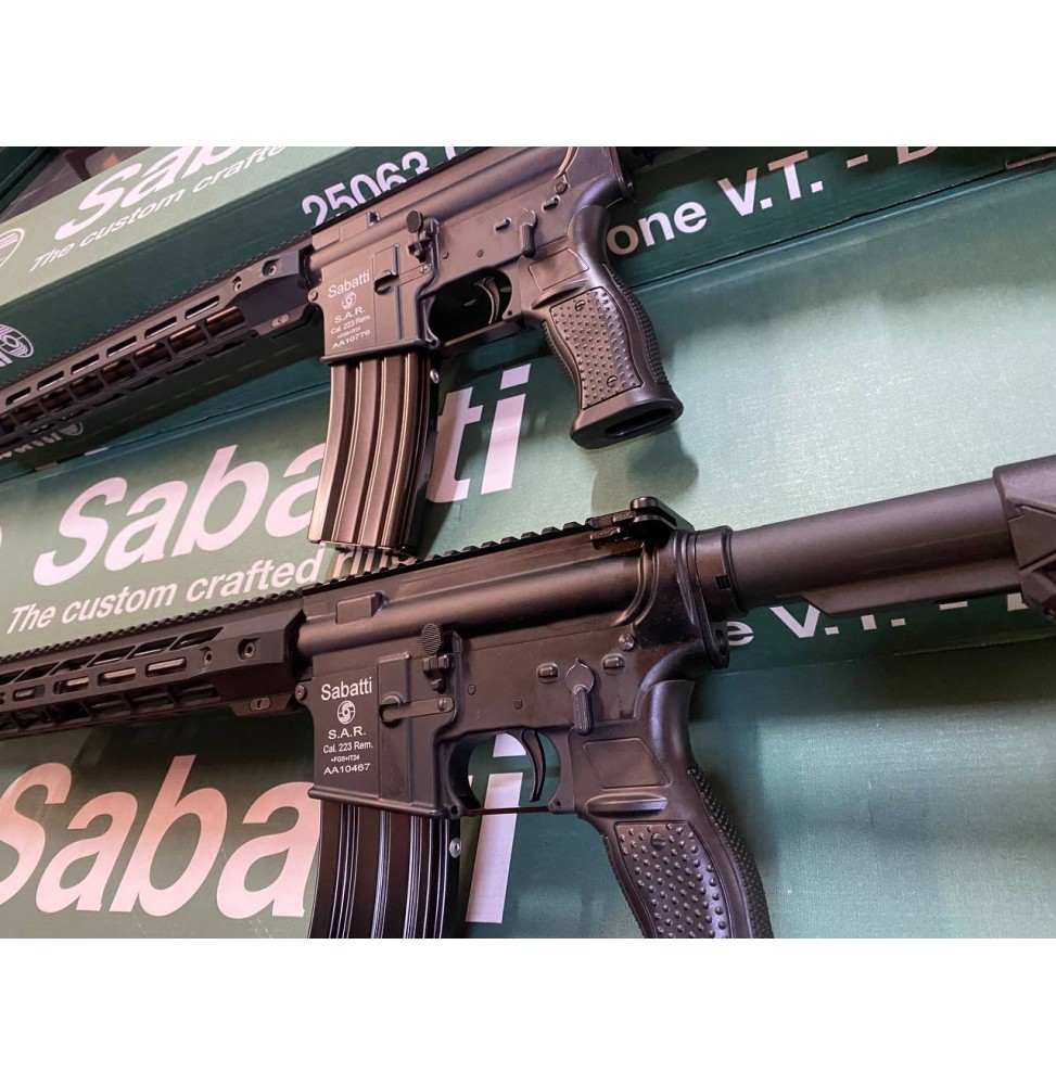 Carabina Sabatti SAR cal. 223 canna 18"/14"